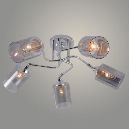 Люстра XA1631/5 CR хром 5х60W E27 d590 h250, HN25